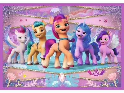 PUZZLE TREFL 10IN1 MY LITTLE PONY - PONEII STRALUCITORI - Img 4