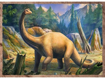 PUZZLE TREFL 4IN1 DINOZAURII INTERESANTI - Img 4