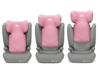 SCAUN AUTO KINDERKRAFT I-SPARK, I-SIZE 100-150 CM, PINK - Img 5