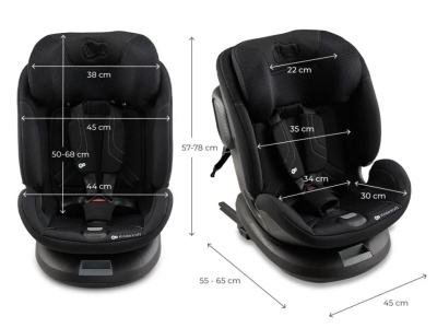 SCAUN AUTO KINDERKRAFT XPEDITION 3 I-SIZE 40-150 CM, BLACK - Img 14