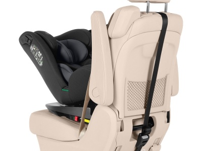 Scaun auto rotativ 360°, SPS, Top Tether, Carrello UNITY i-SIZE 40-150 cm ISOFIX Accord Grey - Img 11