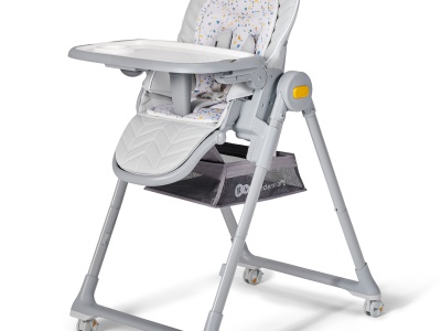 SCAUN DE MASA KINDERKRAFT LASTREE, 2 IN 1, TRANSFORMABIL, GREY - Img 2