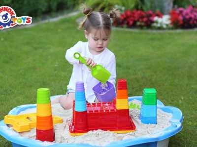 Set de nisip de construit castel TechnoK, cu accesorii - Img 4