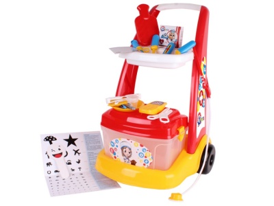 Set medical cu accesorii cu carucior, TechnoK - Img 1