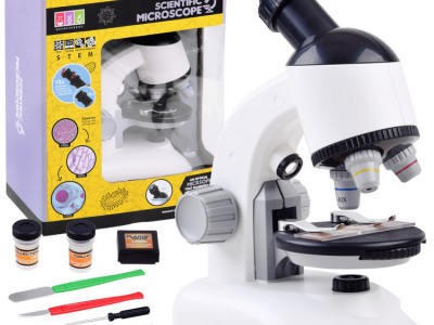 Set Microscop de Laborator, pentru copii, Jokomisiada - Img 2