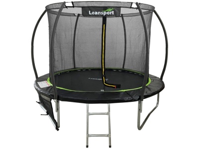 Trambulina Sport Max 183 cm / 6 FT, Negru-verde - Img 1