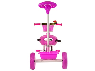 Tricicleta copii 2 in 1 PRO100 roz - Img 3