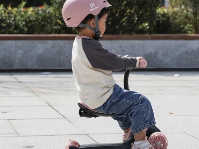 Trotineta multifunctionala 6in1 Qplay Sema EVO Roz - Img 13