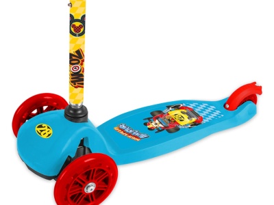 Trotineta pentru copii cu 3 roti, Mickey - Img 2