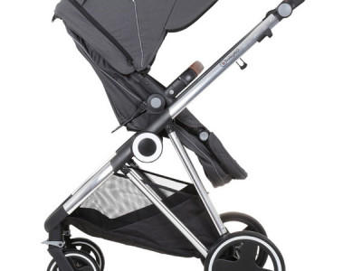 BabyGo - Carucior 3 in 1 Halime – cadru Silver - Img 3