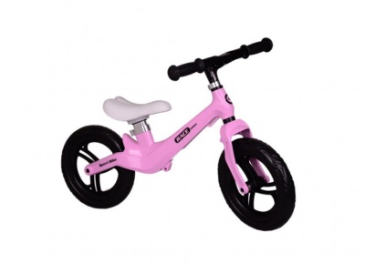 Bicicleta fara pedale cu cadru de magneziu Race Max, roz - Img 2