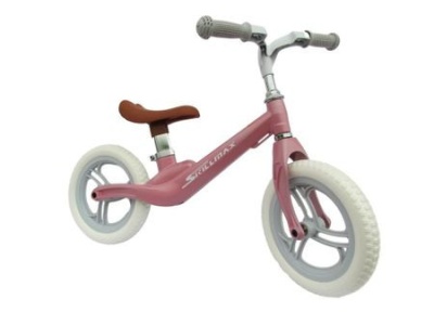 Bicicleta fara pedale cu cadru de magneziu Skillmax BC UltraLight 2.8 kg, pink - Img 4