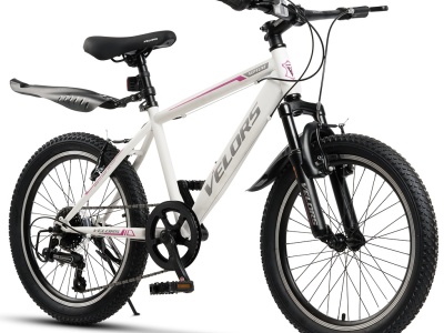 Bicicleta MTB-HT Velors Neptune 2.0 V20215G 20", Alb/Mov/Gri - Img 2