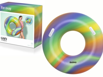 Colac de inot, Bestway 36352, 119 cm, multicolor - Img 1