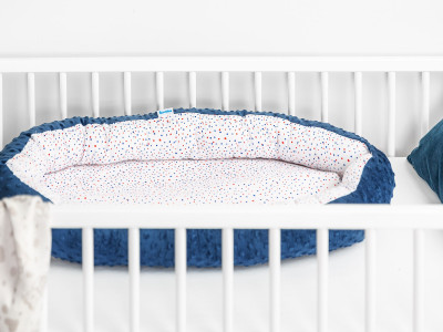 Cosulet cuib bebelus Minky bumbac 70x30 cm Sensillo Buline Blumarin - Img 2