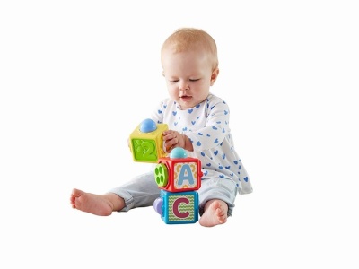 FISHER PRICE CUBURI CU ACTIVITATI - Img 2