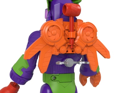 FISHER PRICE IMAGINEXT DC SUPER FRIENDS ROBOT JOKER 30CM - Img 4