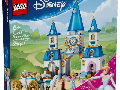 LEGO DISNEY CASTELUL SI CALEASCA CENUSARESEI 43275 - Img 1