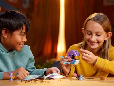 LEGO DREAMZ BALONUL CU AER CALD IN FORMA DE NARVAL AL LUI IZZIE 71472 - Img 4