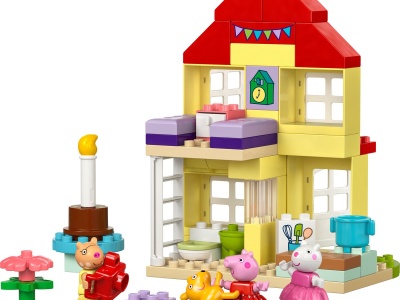 LEGO DUPLO CASA ANIVERSARA A PURCELUSEI PEPPA 10433 - Img 2