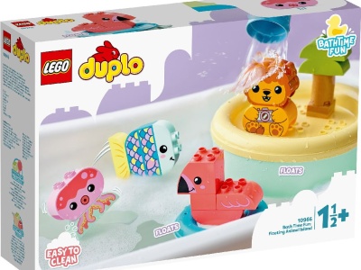 LEGO DUPLO DISTRACTIE LA BAIE INSULA ANIMALELOR PLUTITOARE 10966 - Img 1