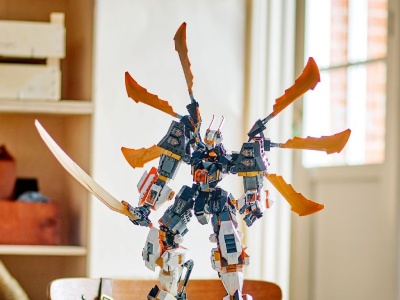 LEGO NINJAGO ROBOTUL-DRAGON DE TITAN AL LUI COLE 71821 - Img 4