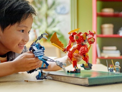 LEGO NINJAGO ROBOTUL STIHIE DE FOC AL LUI KAI 71808 - Img 3
