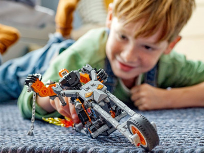 LEGO SUPER HEROES ROBOT SI MOTOCICLETA CALARETUL FANTOMA 76245 - Img 2