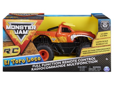 MONSTER JAM RC MASINUTA EL TORO LOCO SCARA 1:24 - Img 4
