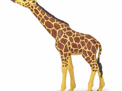 PAPO FIGURINA GIRAFA CU CAP RIDICAT - Img 1