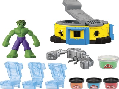 PLAY DOH MARVEL SET HULK LOVESTE SI ZDROBESTE - Img 2