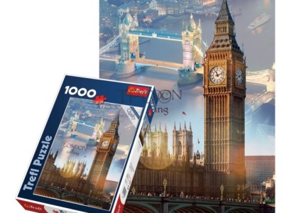 PUZZLE TREFL 1000 ZORI DE ZI LA LONDRA - Img 1
