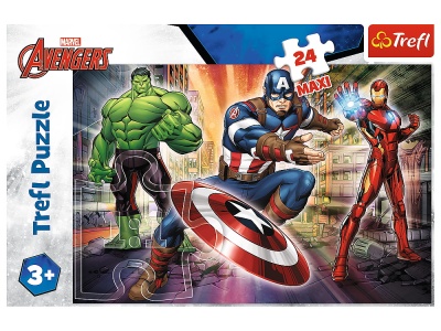 PUZZLE TREFL 24 MAXI EROI AVENGERS - Img 3