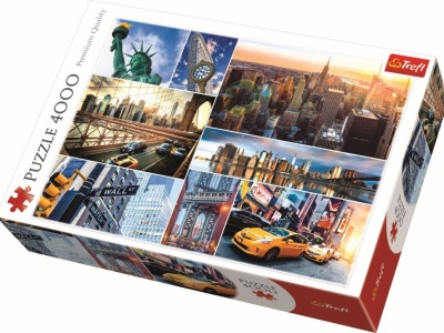 PUZZLE TREFL 4000 NEW YORK - Img 1
