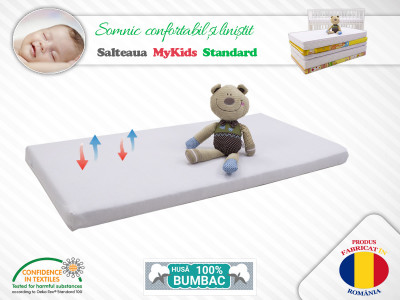 Saltea Fibra Cocos MyKids Standard II 120x60x11 (cm) - Img 1