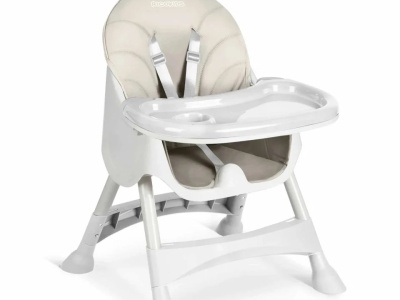 Scaun de masa pliabil 3 in 1, Ricokids, Milo, Gri - Img 3