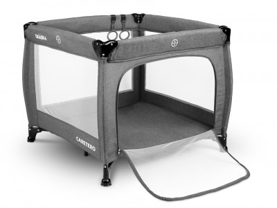 Tarc de joaca 83x83 cm Caretero QUADRA Gri - Img 2