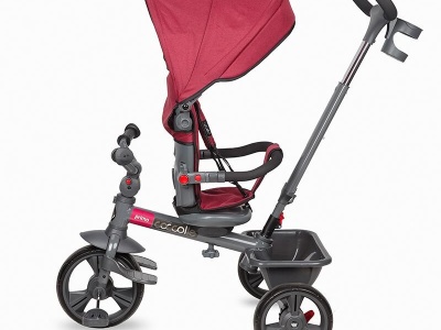 Tricicleta multifunctionala Coccolle Primo Magenta - Img 2