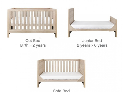 Tutti Bambini – Patut evolutiv 3 in 1 Modena Oak - Img 1
