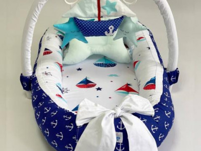 Babynest Standard MyKids 0188 Sailor Blue - Img 2
