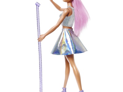 BARBIE PAPUSA BARBIE YOU CAN BE SET BARBIE STAR POP SI MICROFON - Img 2