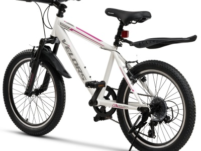Bicicleta MTB-HT Velors Neptune 2.0 V20215G 20", Alb/Mov/Gri - Img 3