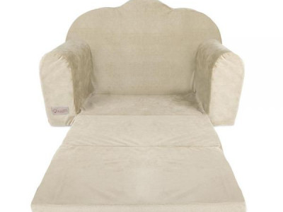 Canapea extensibila Klups catifea beige V110 - Img 3