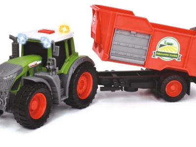 DICKIE FENDT TRACTOR CU REMORCA - Img 2