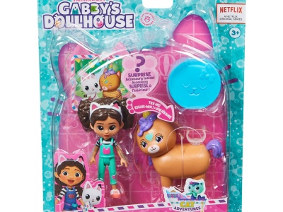 GABBYS DOLLHOUSE PACHET 2 FIGURINE GABBY SI KICO - Img 1