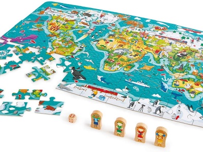 HAPE PUZZLE 2-IN-1 TURUL LUMII - Img 2