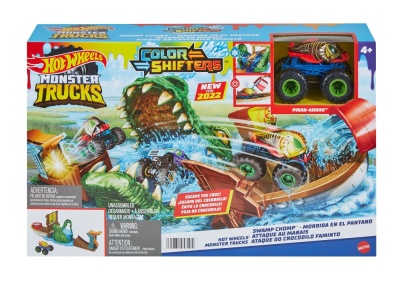 HOT WHEELS MONSTER TRUCK COLOR SHIFTERS ATACUL CROCODILULUI - Img 4