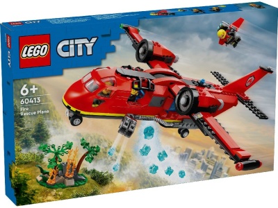 LEGO CITY AVION DE POMPIERI 60413 - Img 1