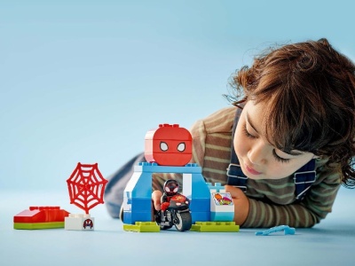 LEGO DUPLO AVENTURA PE MOTOCICLETA A LUI SPIN 10424 - Img 3