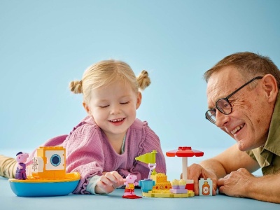 LEGO DUPLO EXCURSIA CU BARCA A PURCELUSEI PEPPA 10432 - Img 3